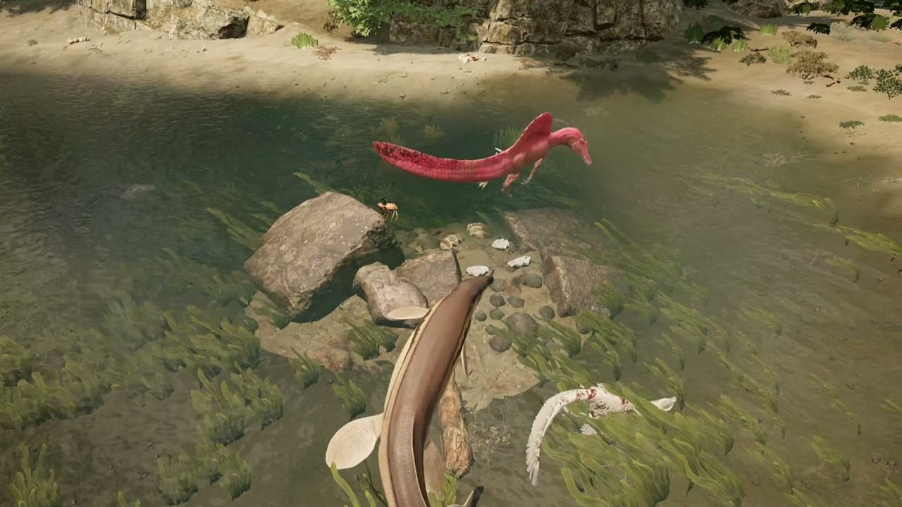 Path of Titans - Tylosaurus vs. Spinosaurus (002)