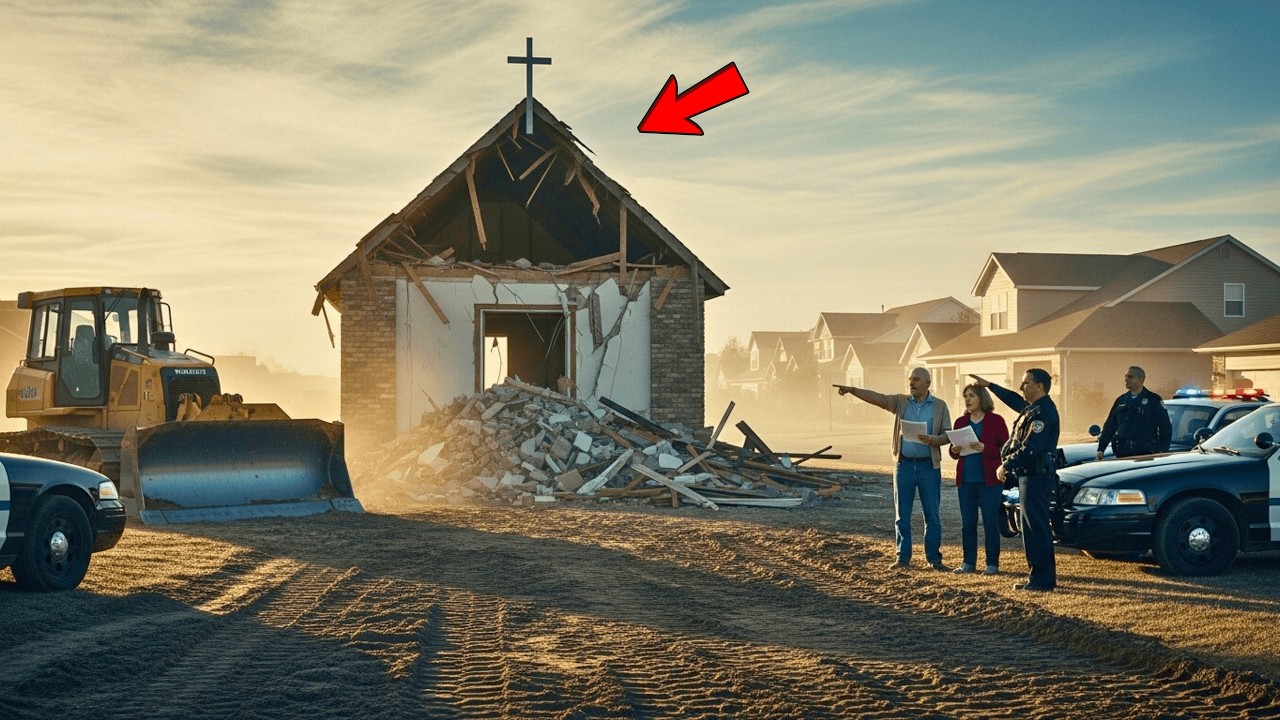 HOA Bulldozed My Family Chapel at Midnight… By Sunrise the Police Were Involved