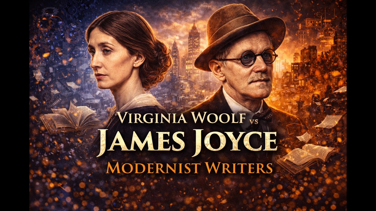 Virginia Woolf vs James Joyce Modernist Writers #literature #history #booktok #englishpoet #pakistan