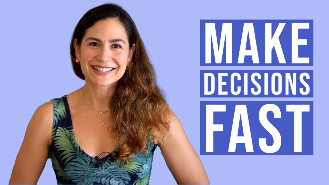 How to Be More Decisive | Make Faster Decisions in Social Settings