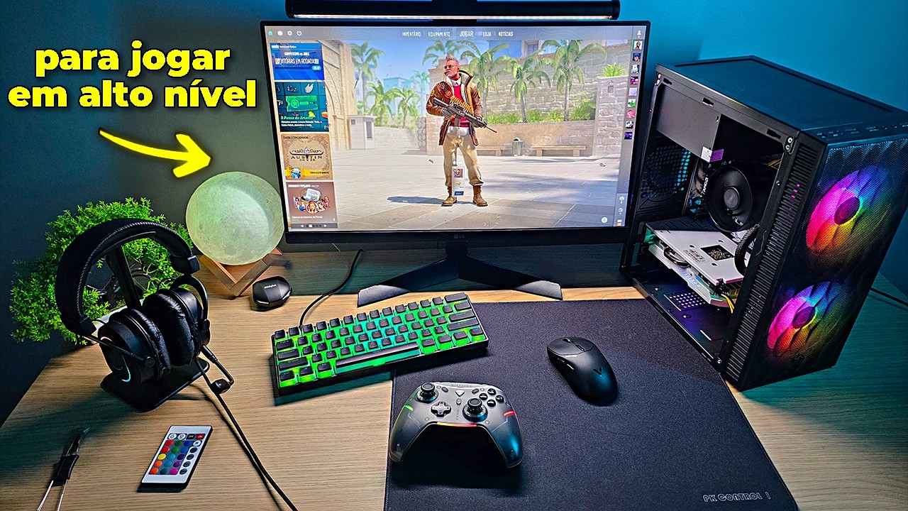Montando o melhor Setup Gamer Barato para jogar muito bem - setup custo benef&iacute;cio