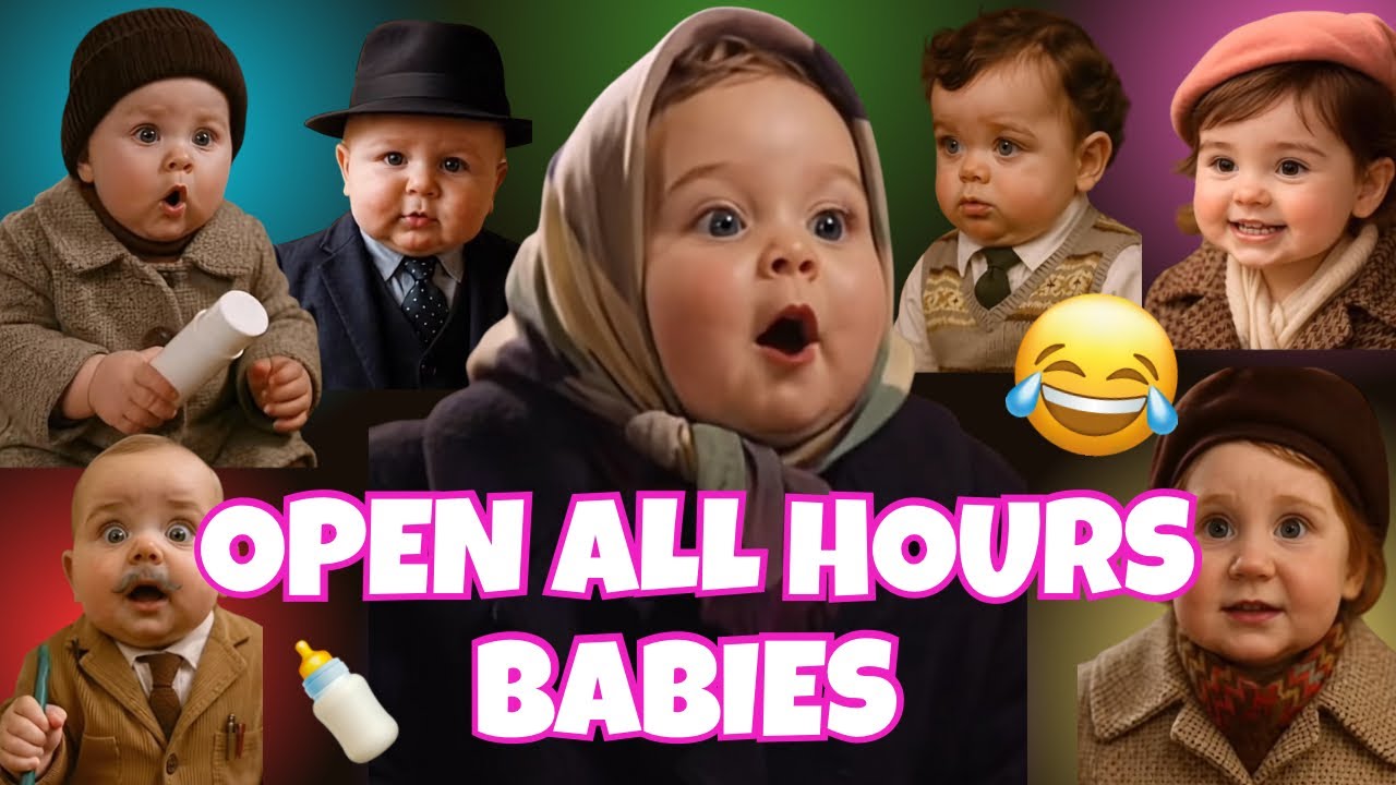 Open All Hours… But They’re Babies 😂🍼 | Baby AI Compilation