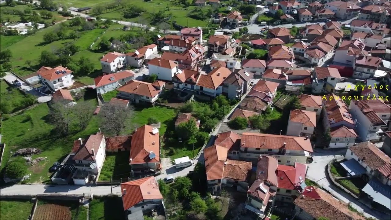 Ο Βώλακας (Ν. Δράμας) ΑΝΩΘΕΝ - Aerial video by drones Dji