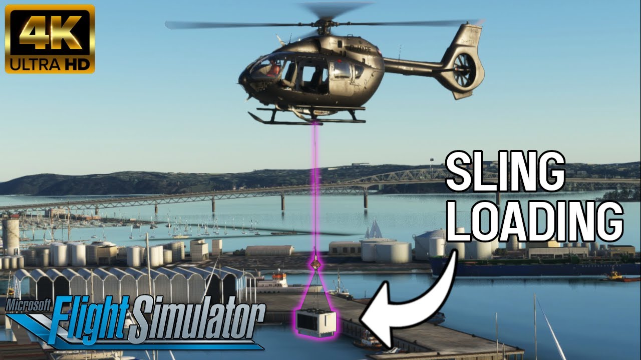 Lifting Air Conditioning Units | HPG H145 | Microsoft Flight Simulator  | 4K