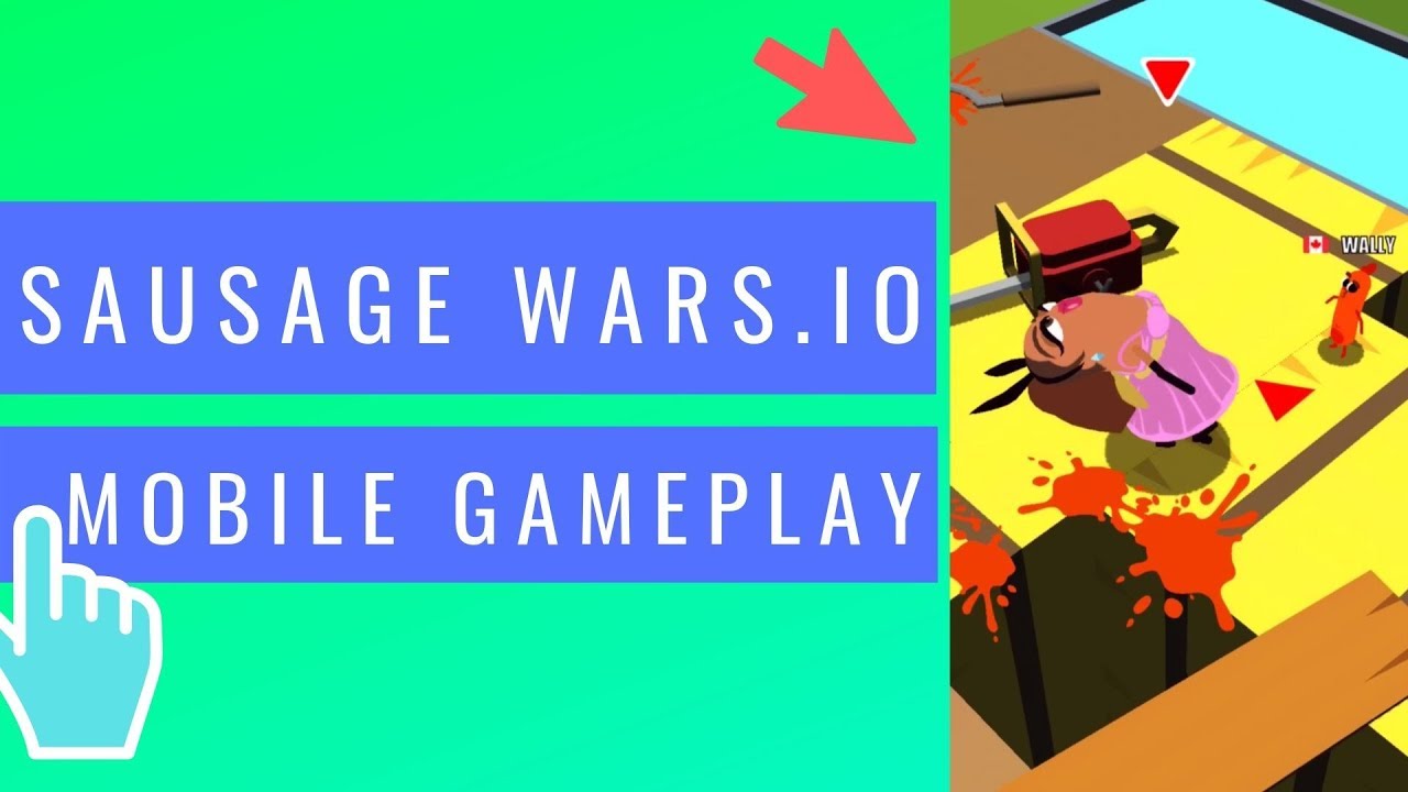 Sausage Wars.io | iOS / Android Mobile Gameplay