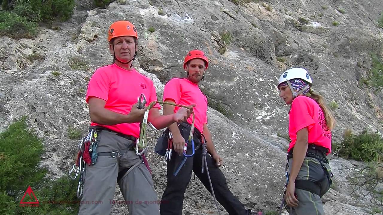 Descenso de un descuelgue cerrado