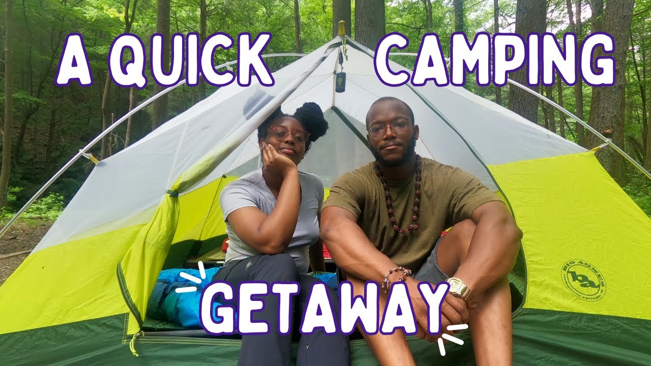 Black Couple Camps in the Georgia Mountains (and Goes On a Relaxing Drive in Nature)