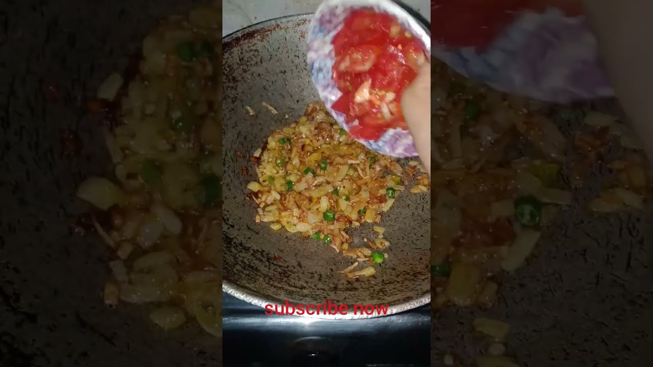 anda tamatar ki bhujiya🔥#shortsvideo #egg recipe