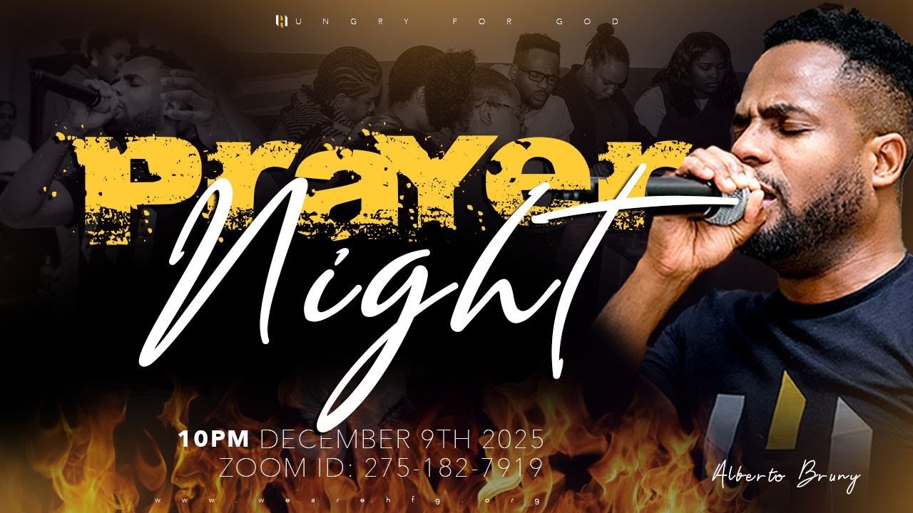 HUNGRY FOR GOD || TESTIMONY NIGHT  || ALBERTO BRUNY