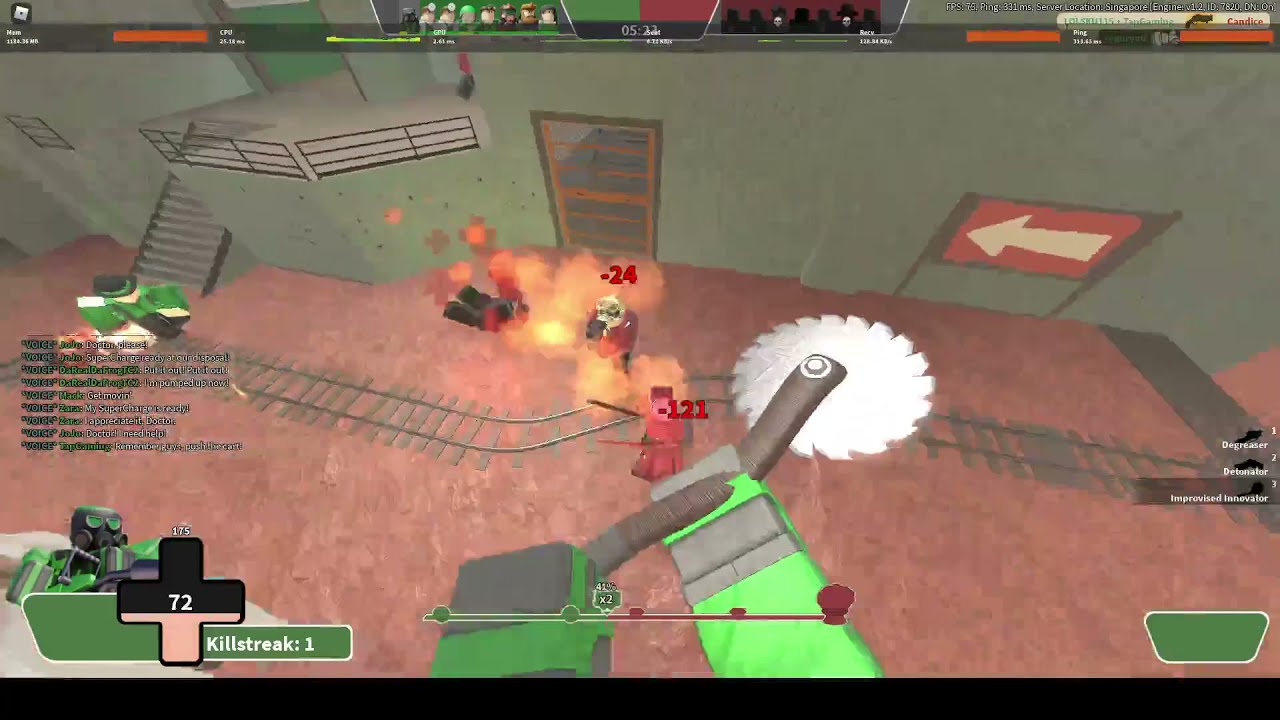 Typical colors 2: Innovative Arsonist back stabs Trooper