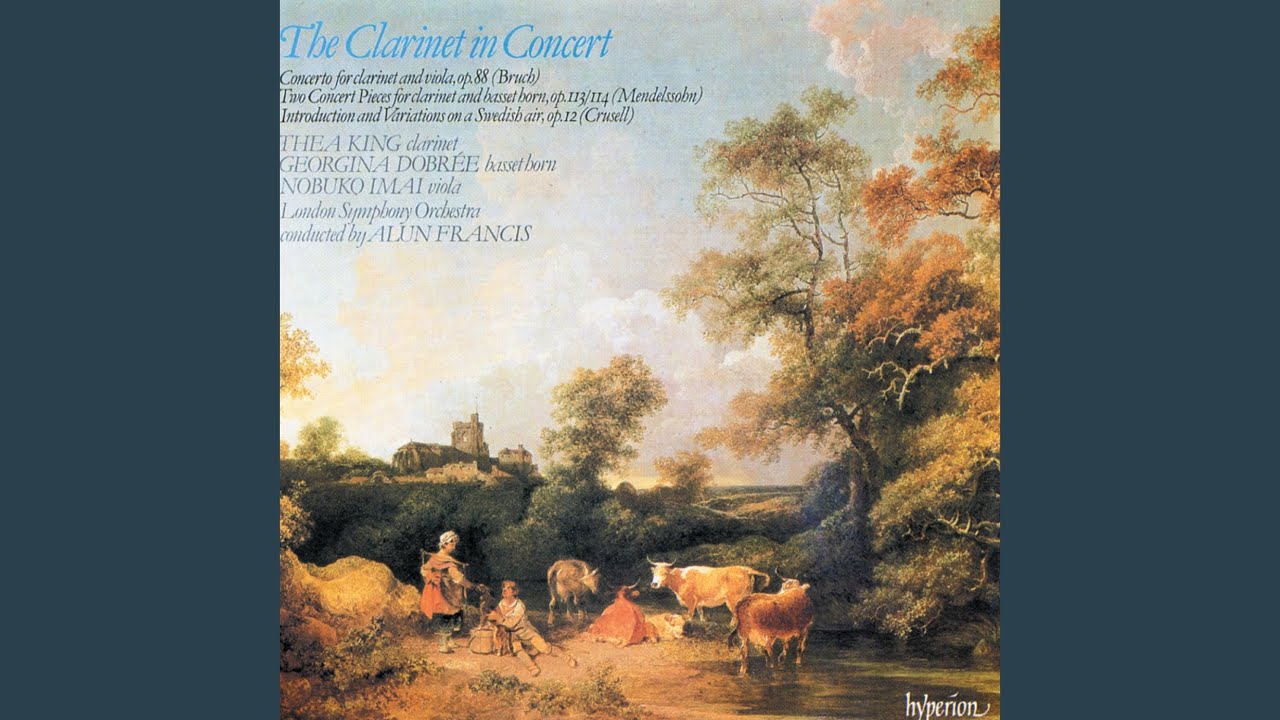 Bruch: Double Concerto for Clarinet and Viola in E Minor, Op. 88: I. Andante con moto