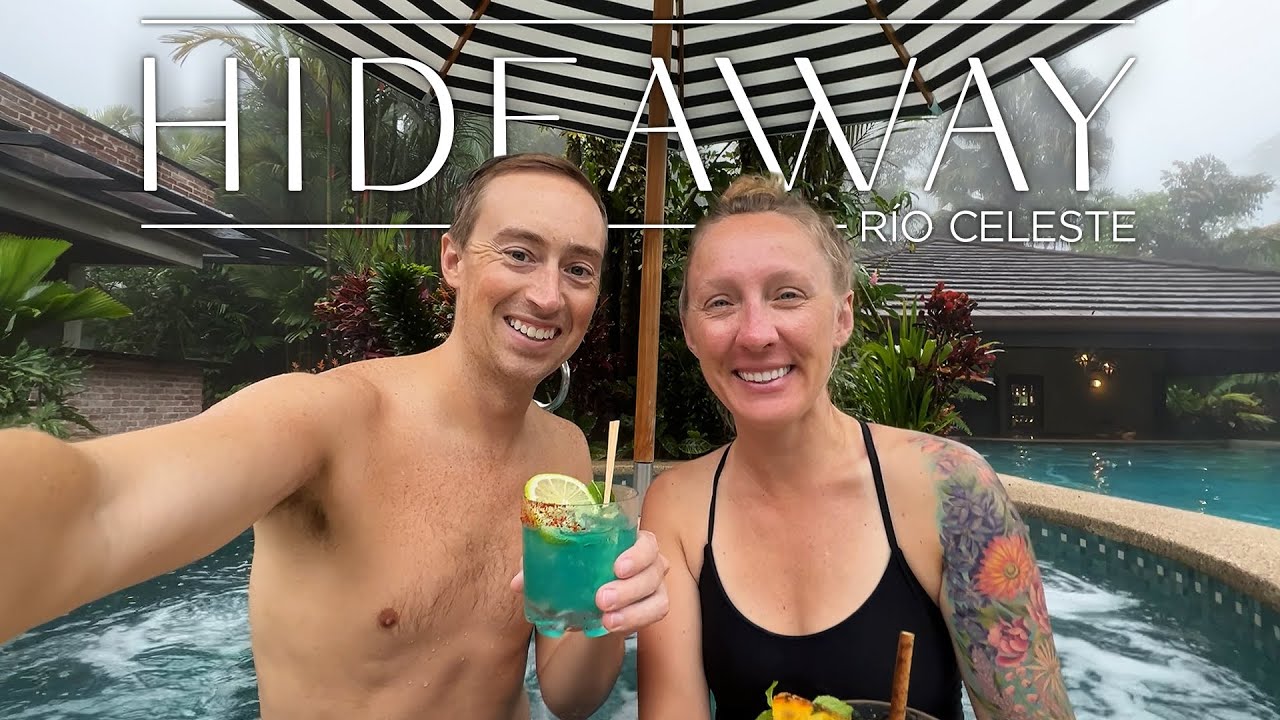Relaxing Rainforest Hotel in Costa Rica | Hideaway Río Celeste (GoPro video) #costarica #vacation