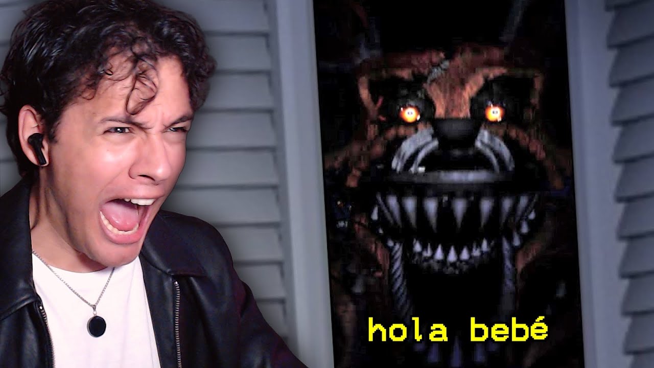 Streamer con Mecanofobia supera su mayor miedo (FNAF)