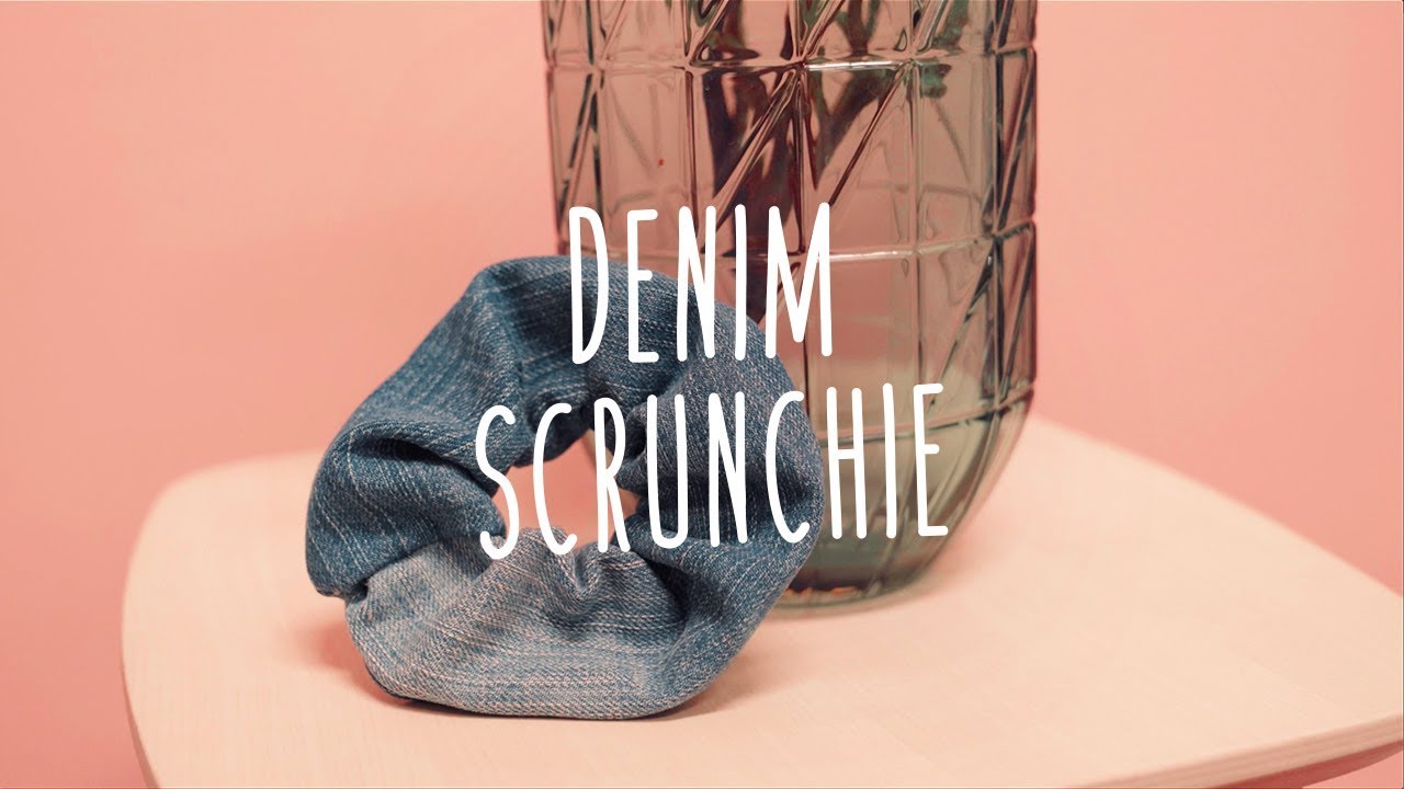 HOW TO MAKE A DENIM SCRUNCHIE | DIY DENIM DREAMS
