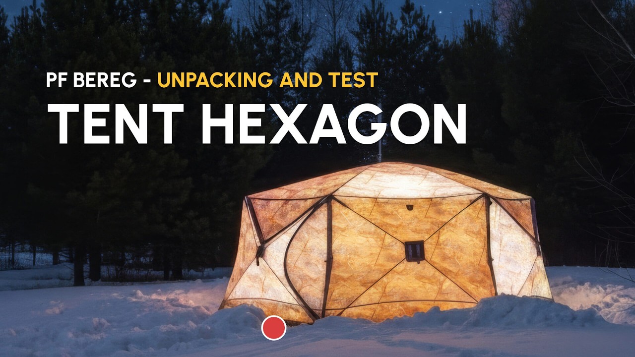 PF Bereg Hexagon | Hot tent for a big company
