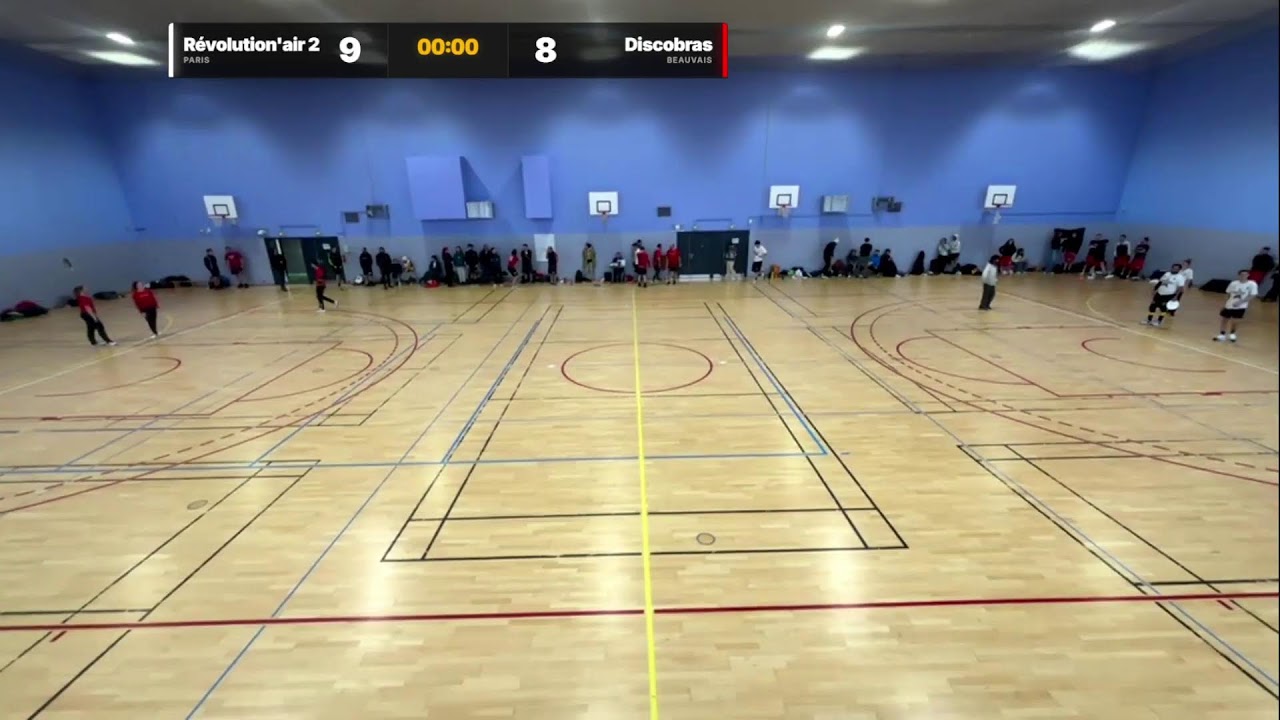 25-26 - Championat Indoor Open DR2 Poule Haute - Révolution'air 2 vs Discobras