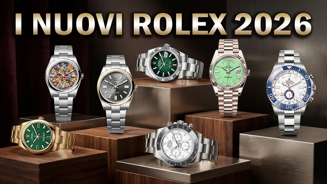 TUTTE LE NOVIT&Agrave; ROLEX - Watches and Wonders 2026