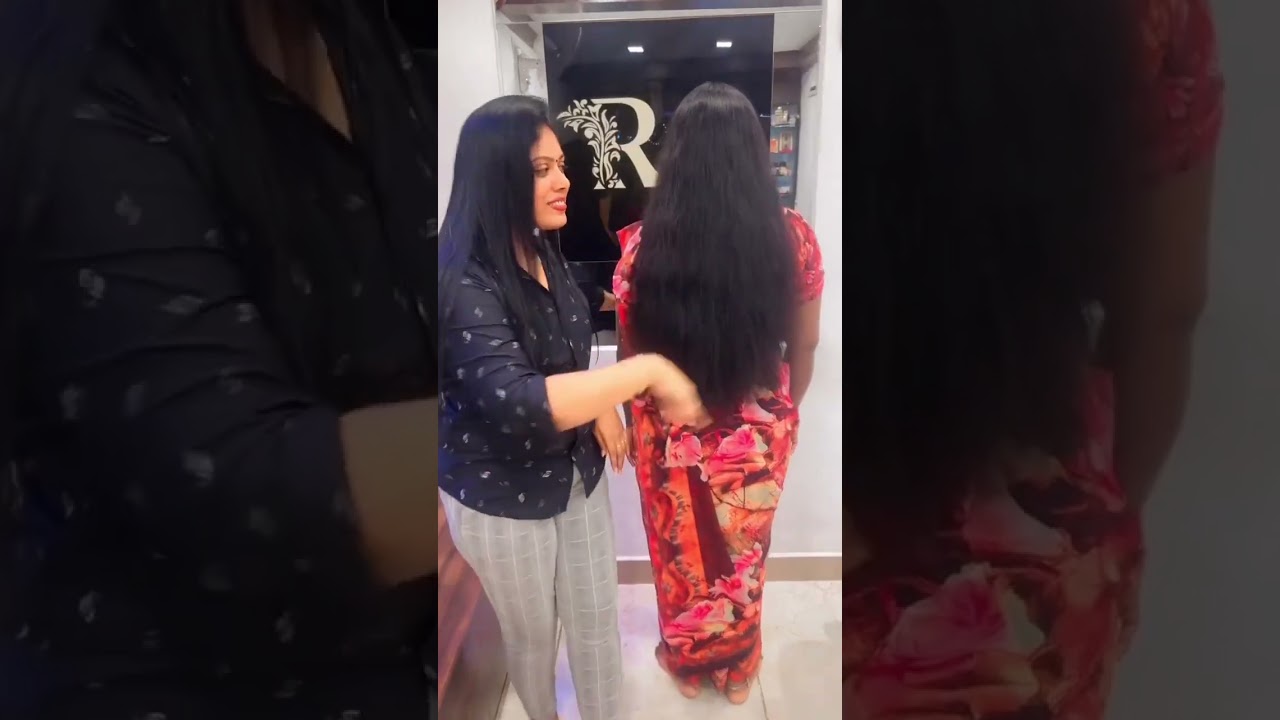 permanent hairextension in chennai nanganallur Ray's hair studio#hairextensions #youtube #reels