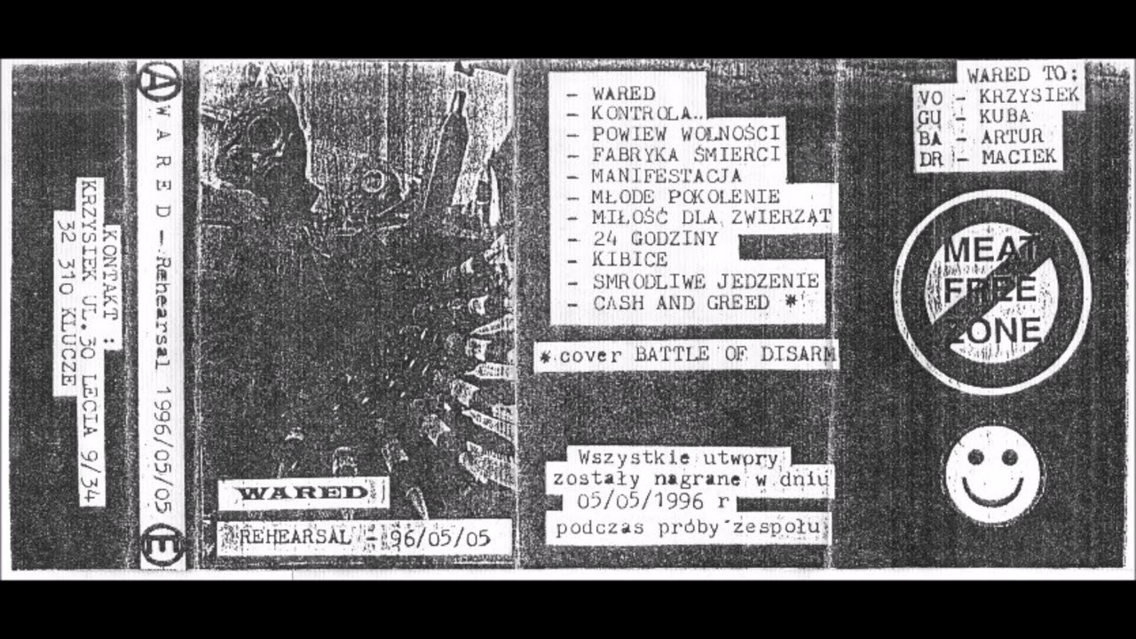 Wared - Rehearsal [Pr&oacute;ba] 1996
