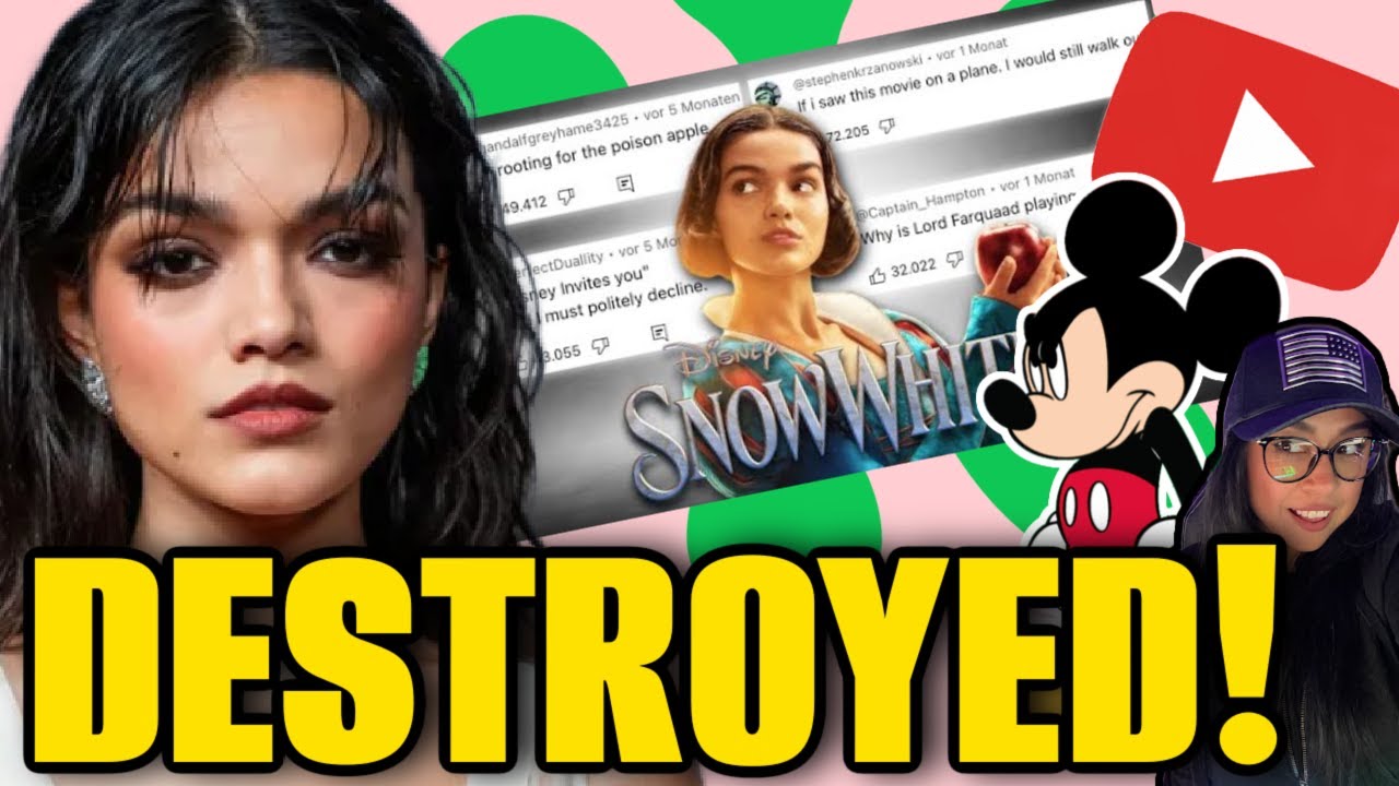 Rachel Zegler's Snow White Gets ROASTED By YouTube Comments