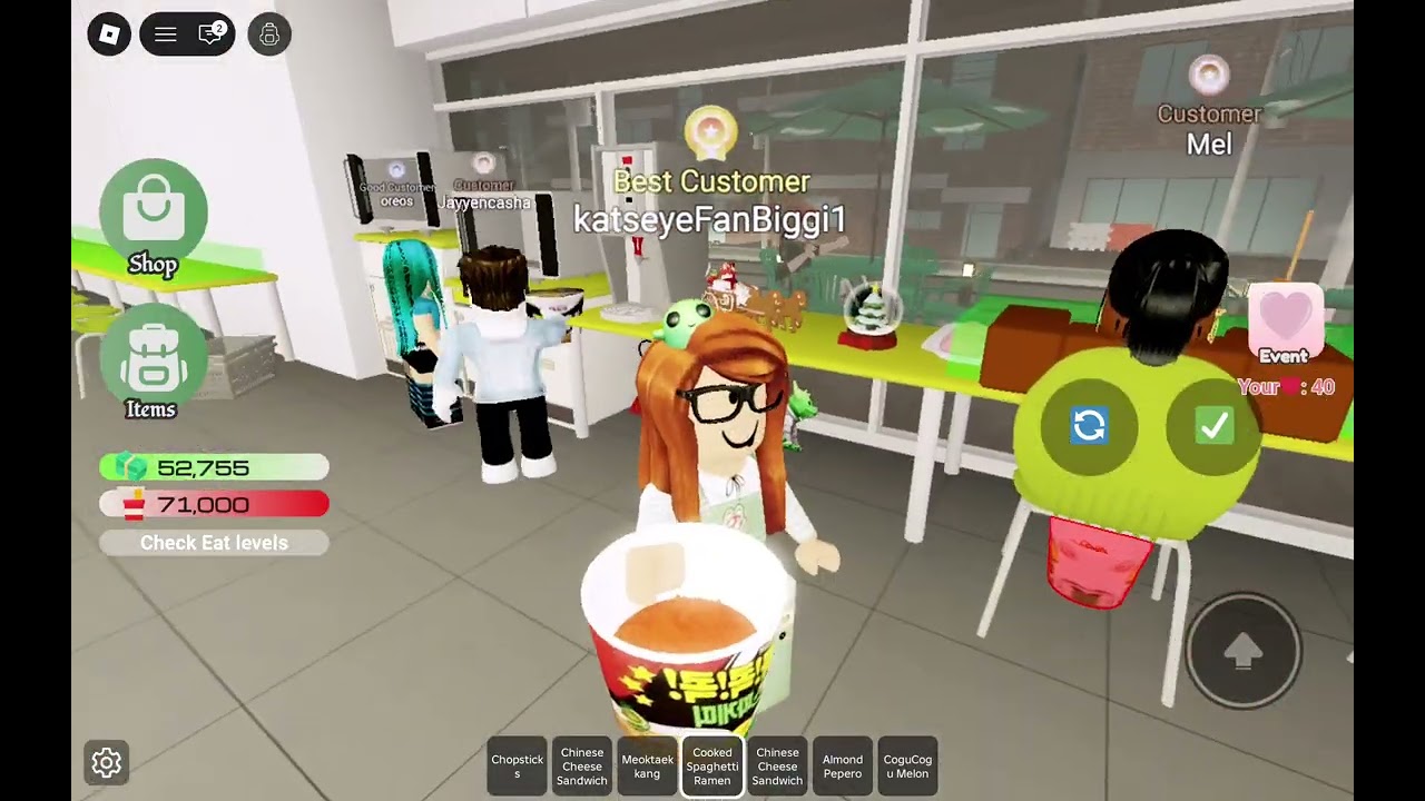 Mukbang with your girl biggieQueen 