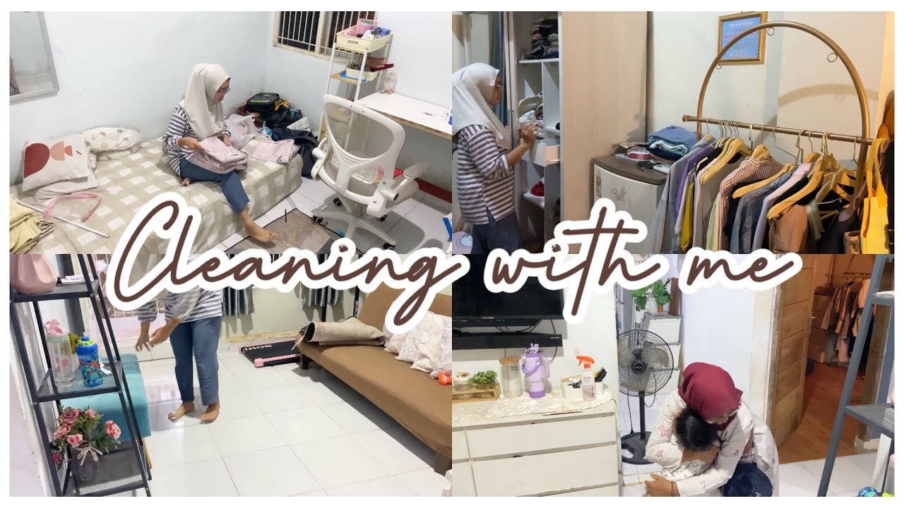 FULL BEBERES SELURUH RUMAH, GANTI SELURUH  SPREI DAN SARUNG SOFA #cleaning #clean 