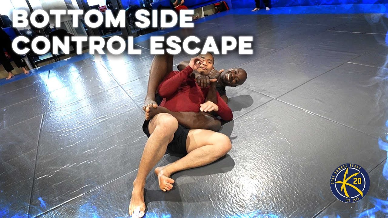 Escape from Bottom Side Control | BJJ Technique