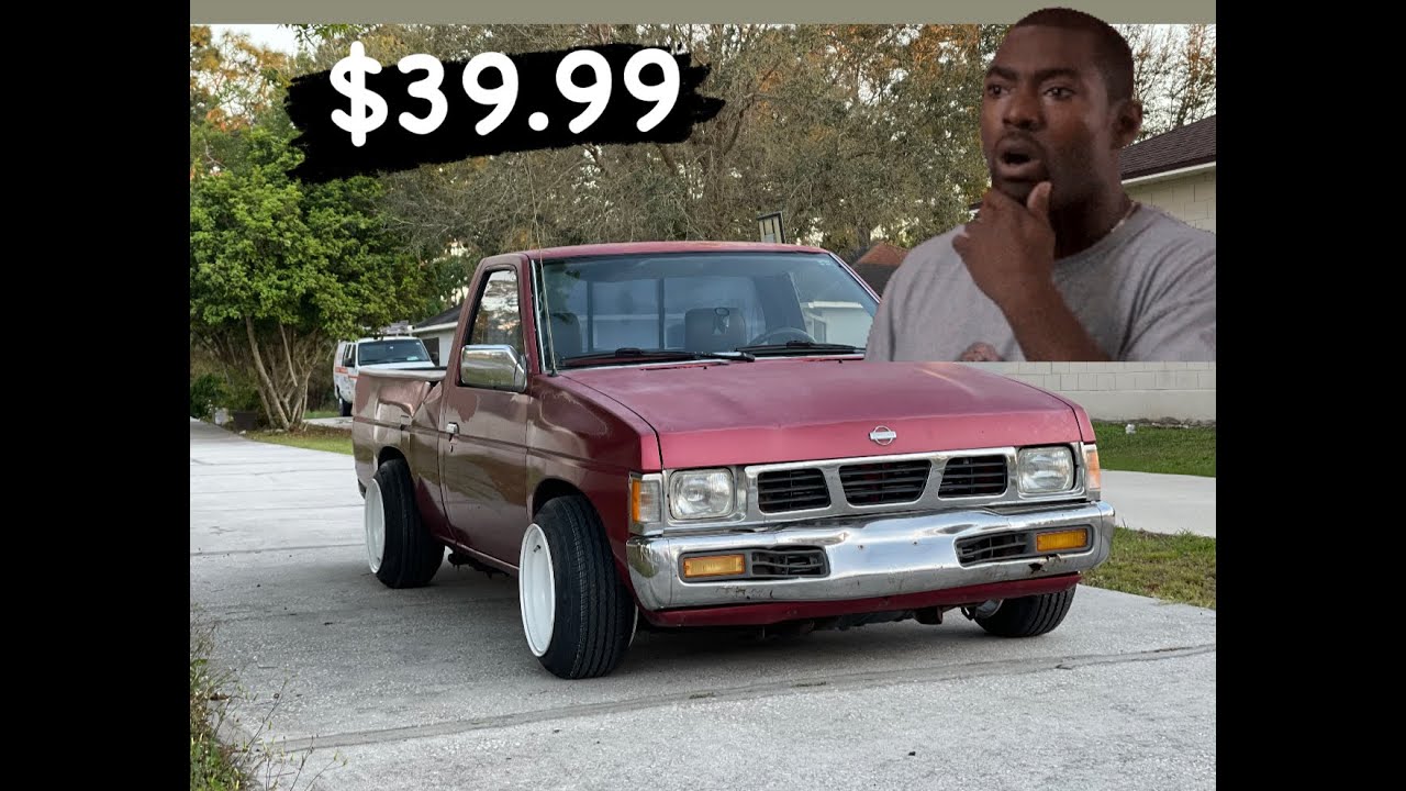 How to lower a Nissan Hardbody for $39.99