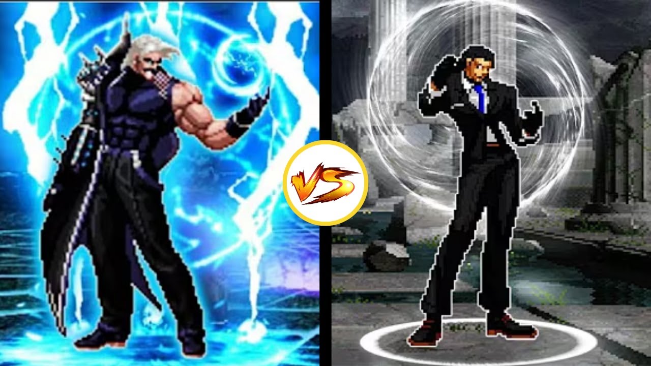 [KOF MUGEN] Hunter Rugal vs Gustab M Fight