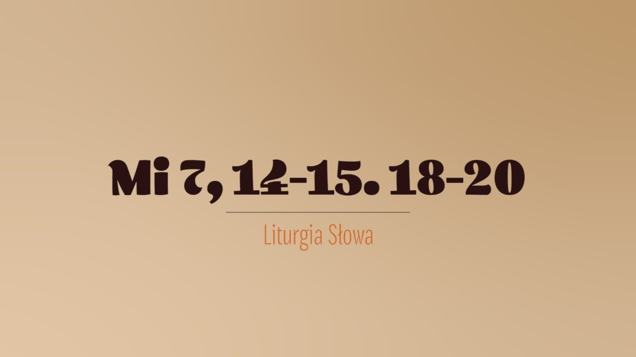 #PierwszeCzytanie | 7 marca 2026