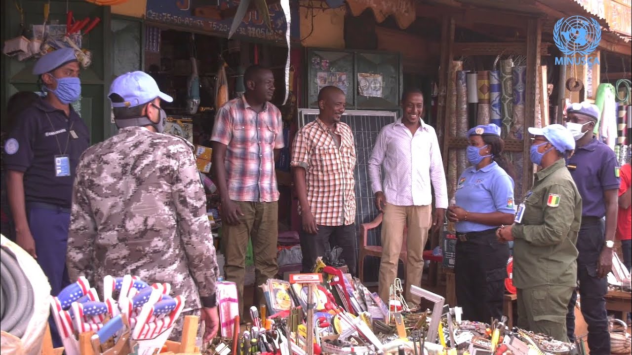 La police de proximité dans le 3ème arrondissement de Bangui