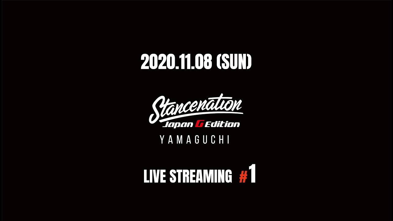 [2020.11.08] STANCENATION JAPAN 2020 Yamaguchi  