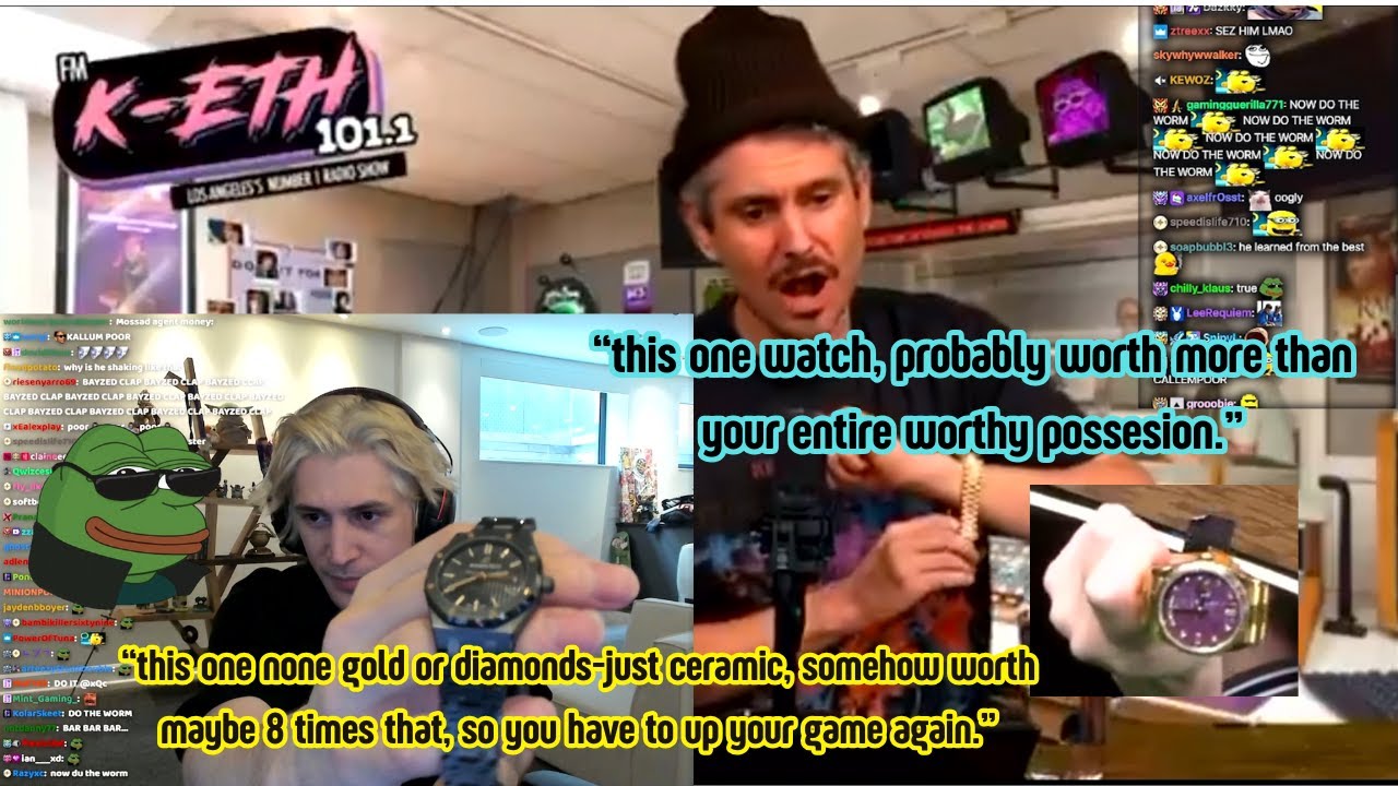 xQc shotsback on Ethan Klein goes full on him, make X's ego tickling by Ant