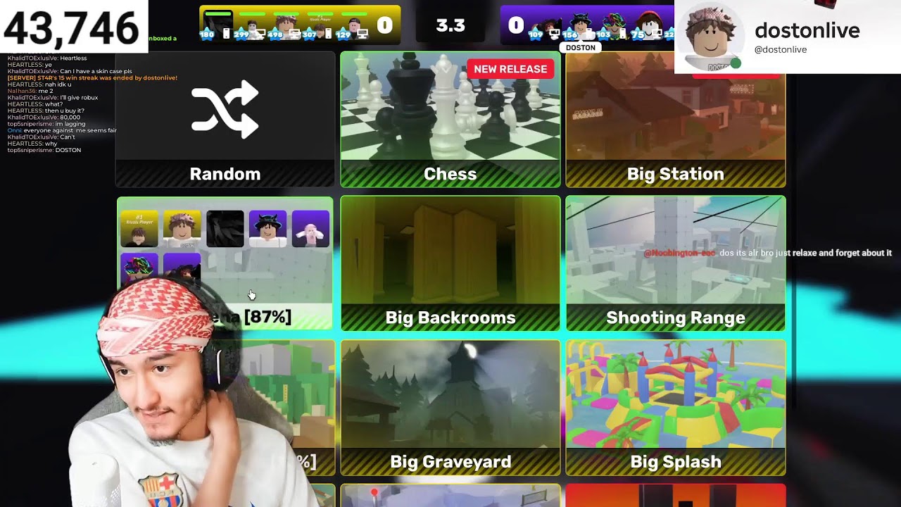 RIVALS WITH VIEWERS LEVEL 500 TODAY