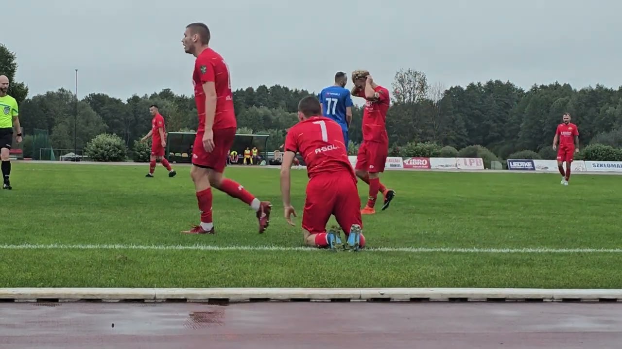 Motor Lubawa - Constract Lubawa  0: 0   migawki z pierwszej połowy