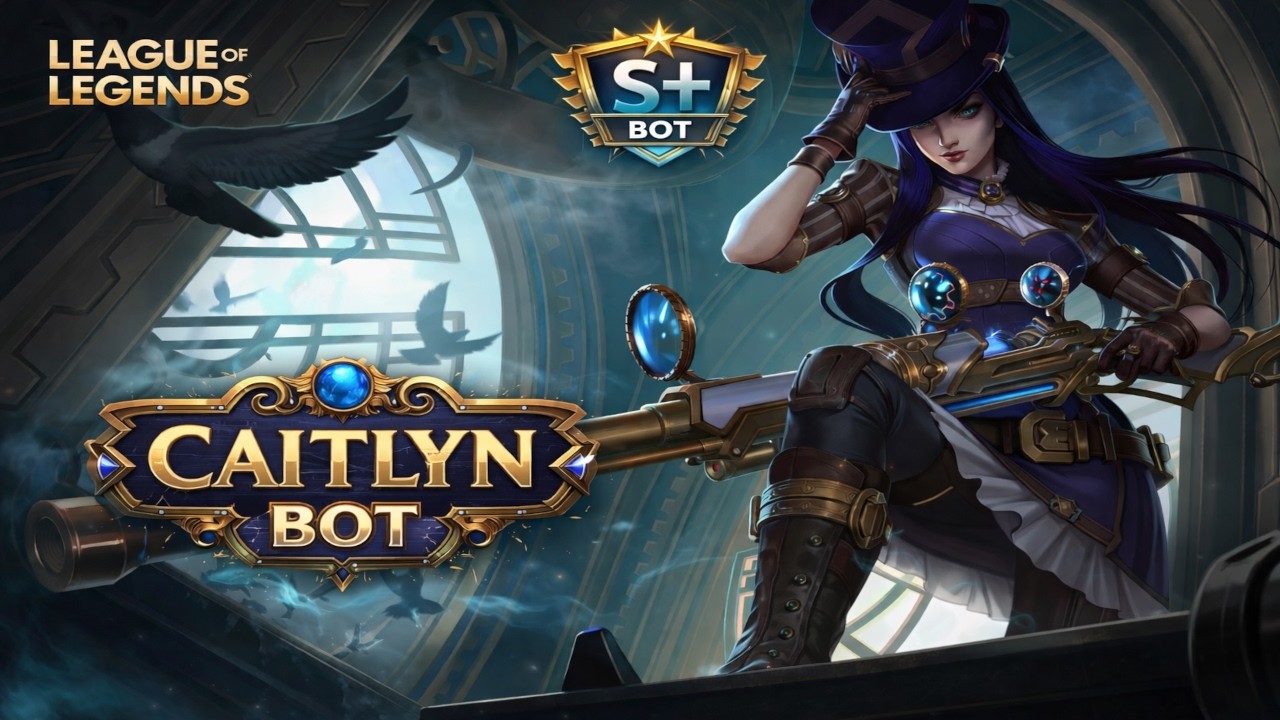 Spectating [CAITLYN] Bot in League of Legends