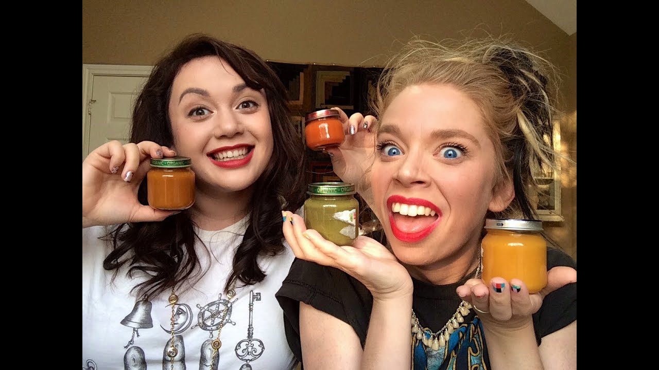 BABY FOOD CHALLENGE WITH KAT!