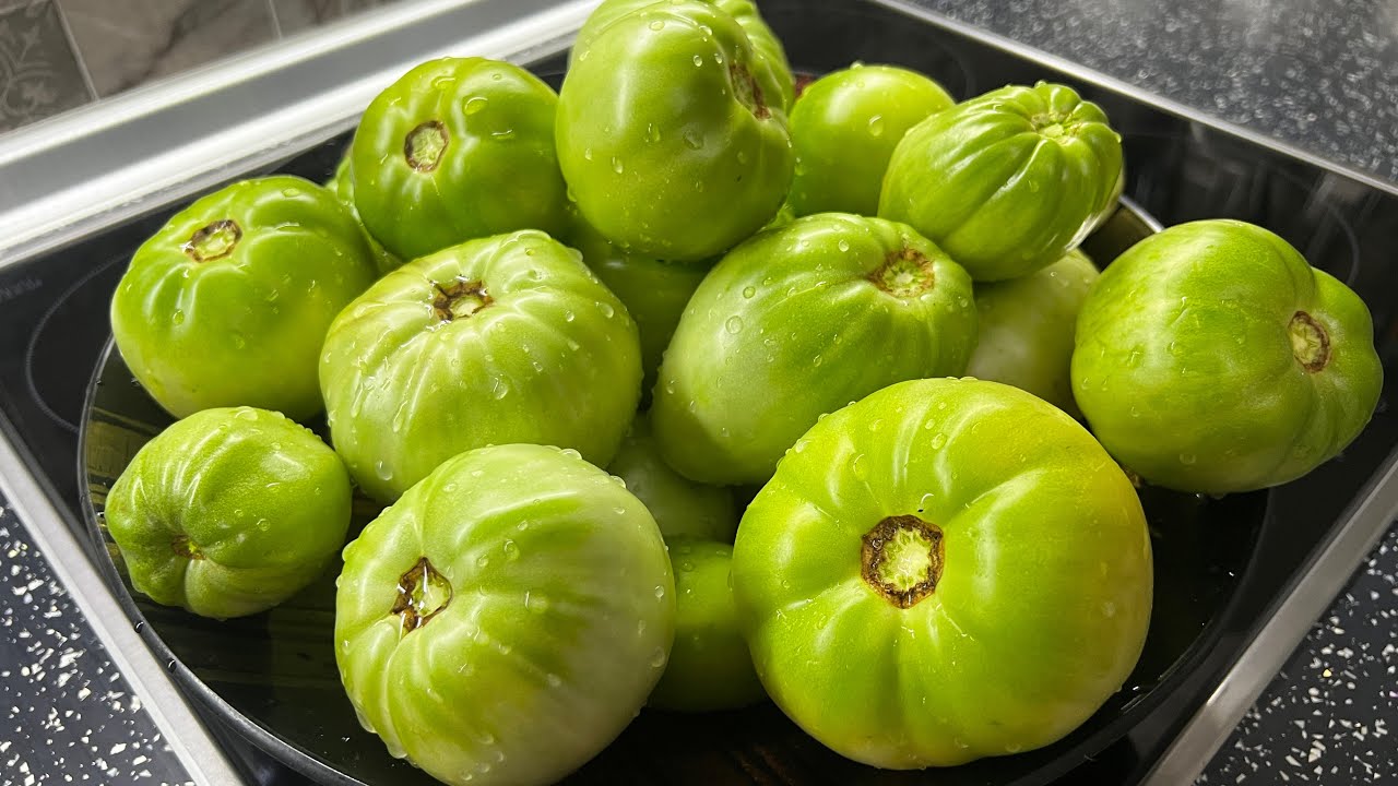 #DOMATE Jeshile Turshi BIO pa konservanse ! Reçet 100 vejçare
