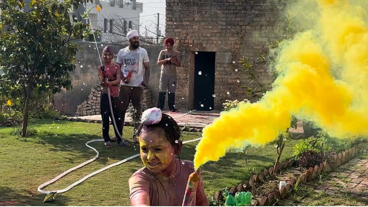 Happy Holi Friends | Bura Na Maano Holi Hai🎉 | Unlimited Fun | @gursiratcheema