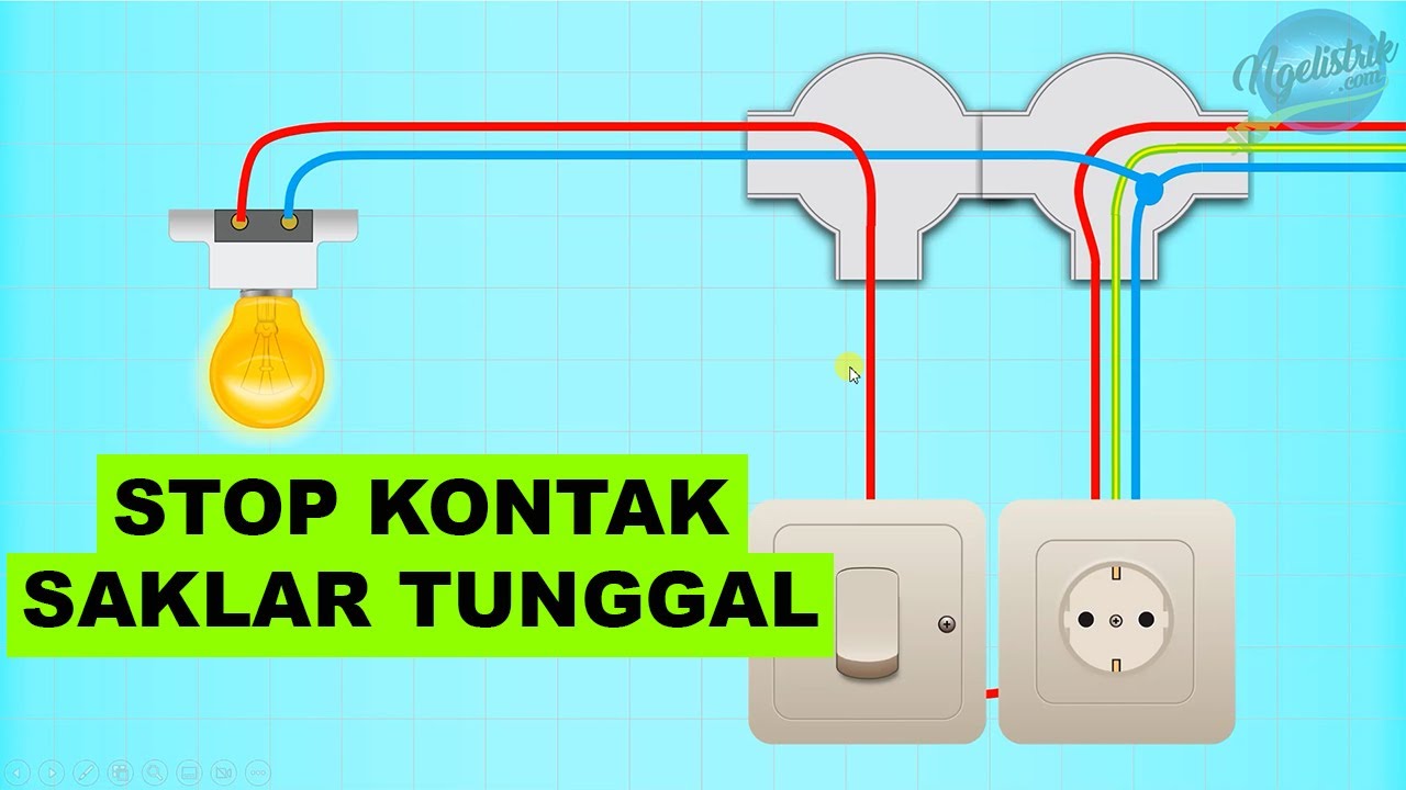 Saklar Tunggal+Stop Kontak