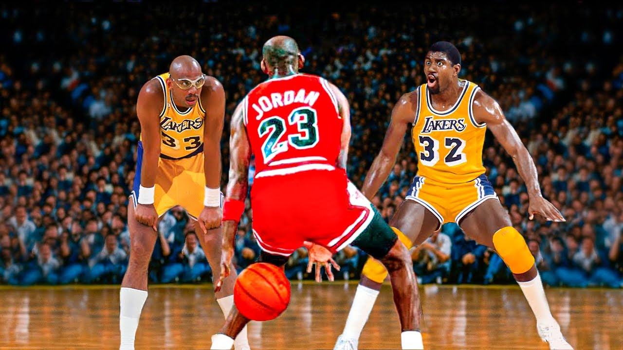 The Day ROOKIE Michael Jordan DESTROYED Kareem Abdul Jabbar & Magic Johnson
