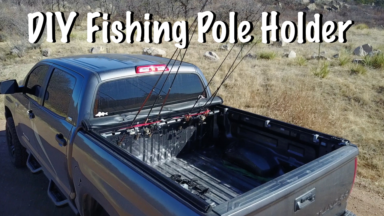DIY - Fishing Pole Holder