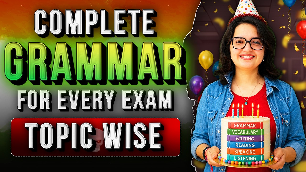 Complete English Grammar by Pooja ma'am || NDA English Grammar| CDS English Grammar|| NDA GAT .