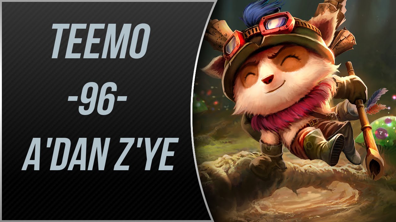 LoL | TEK ATAN Teemo Oynanış | Gameplay | A'dan Z'ye #96
