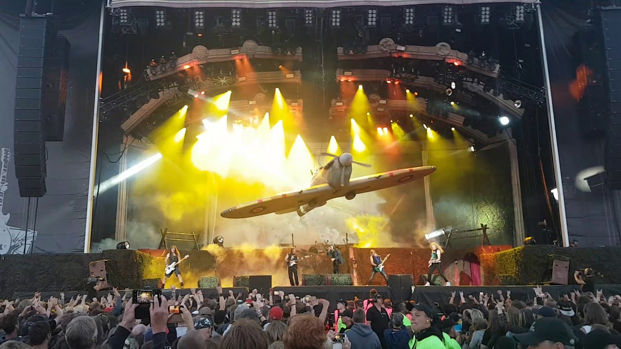 Iron Maiden Aces High Where Eagles Dare Sweden Rock  2018