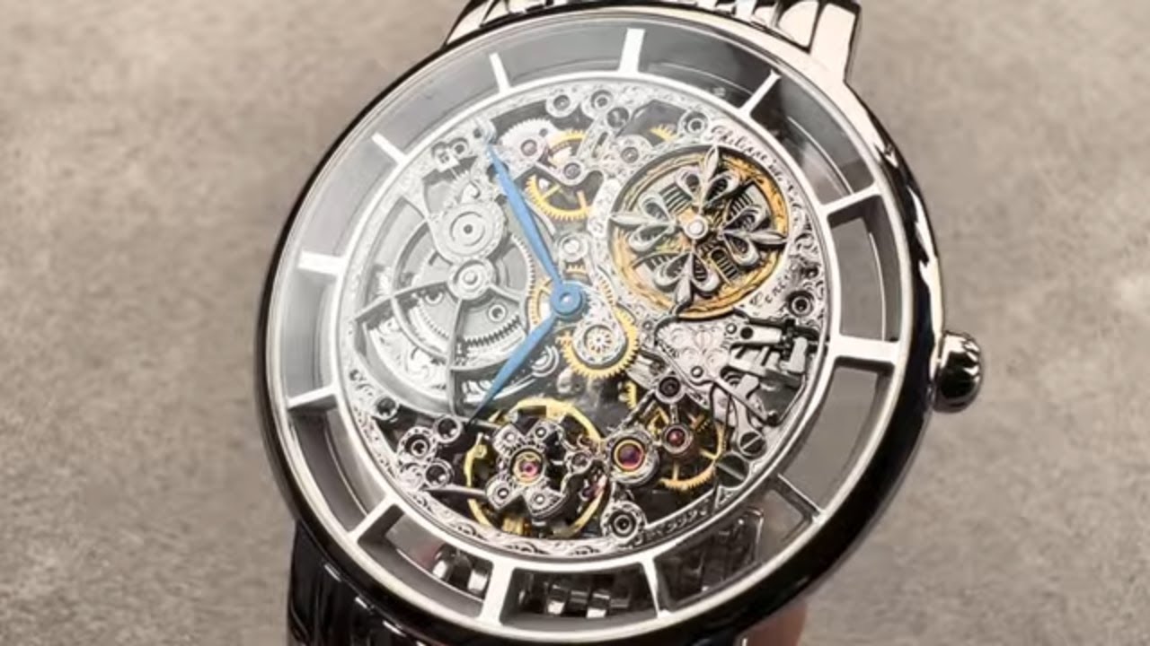 Обзор часов Patek Philippe 5180 Skeleton Ultra Thin 5180/1G-001 - 39 мм из белого золота.