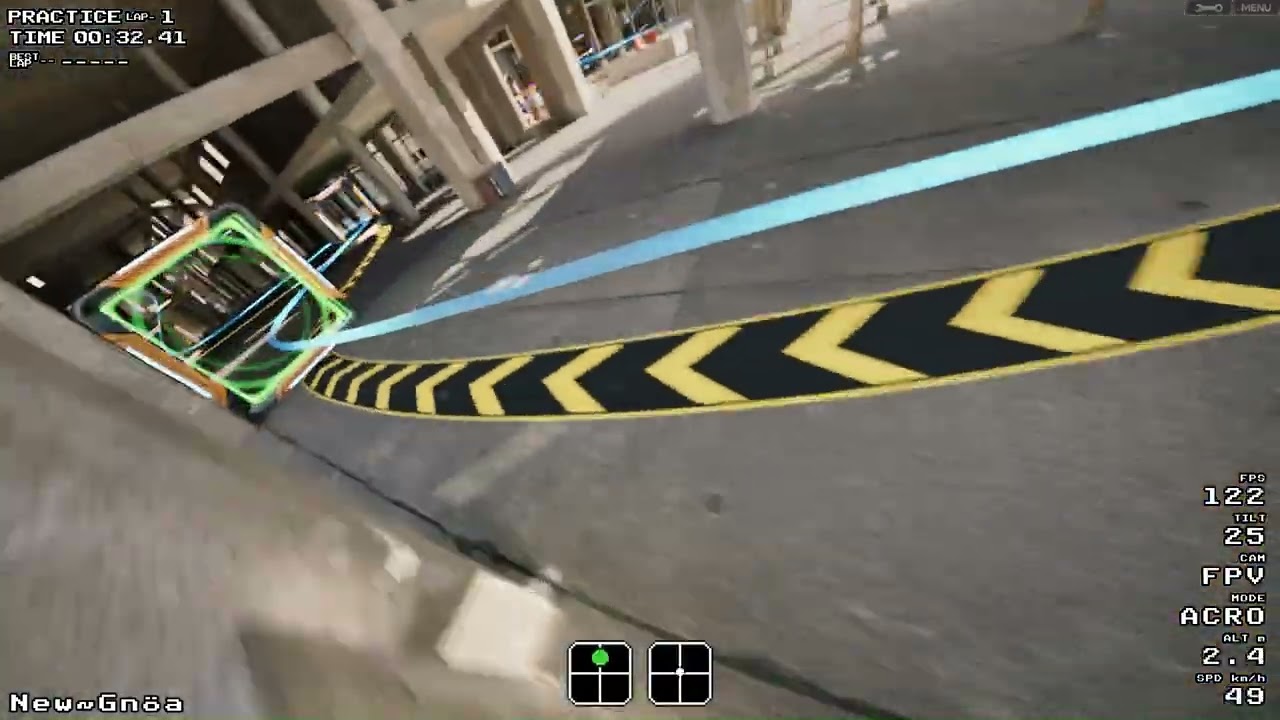 FPV Logic | Race Practice, Factory-1 06