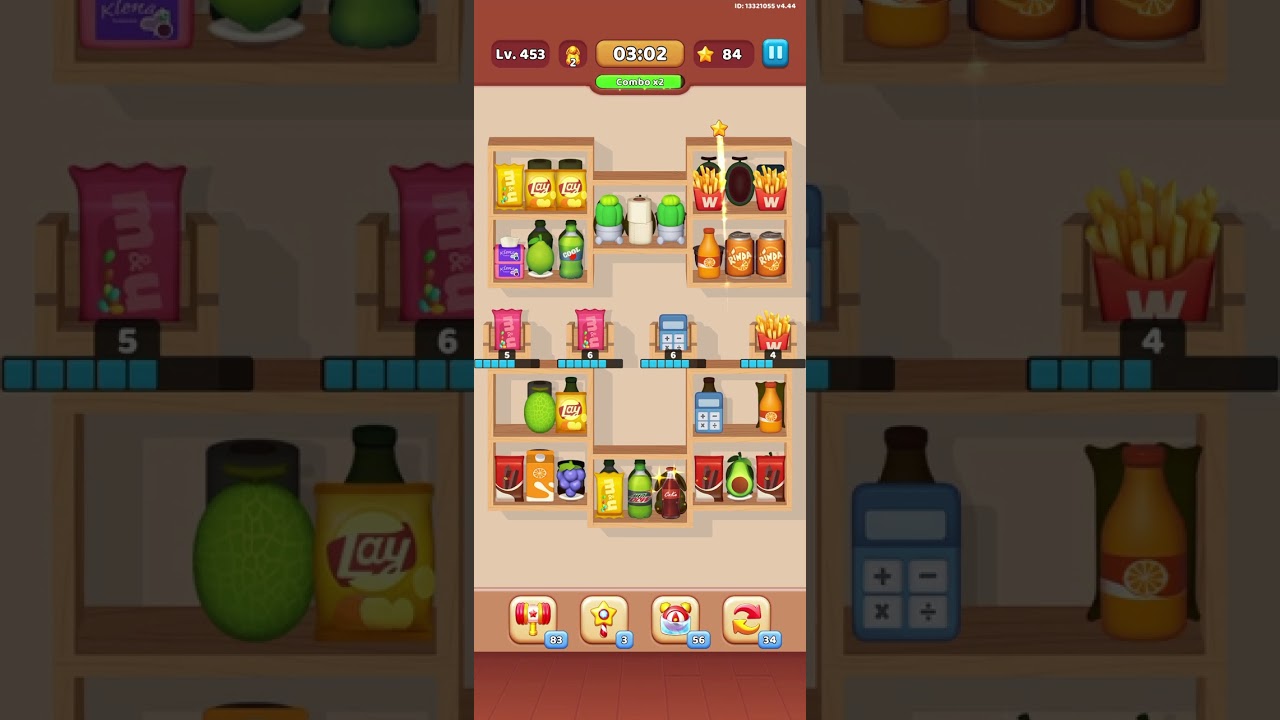 Goods Sorting Match 3 | Level 453 | NO BOOSTERS #mobilegame #GamingWithLinda #gameplay