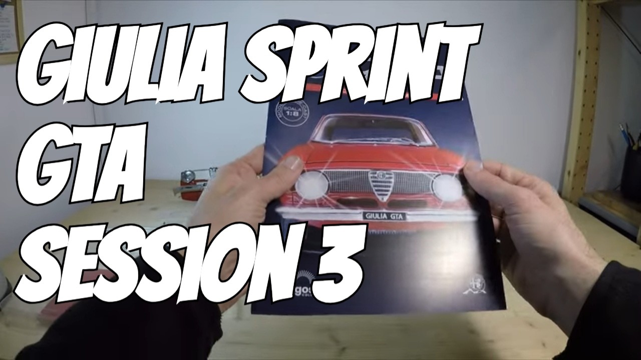 #3 - Alfa Romeo Giulia Sprint GTA 1/8 Model | アルファロメオ ジュリア スプリント GTA 1/8 モデル