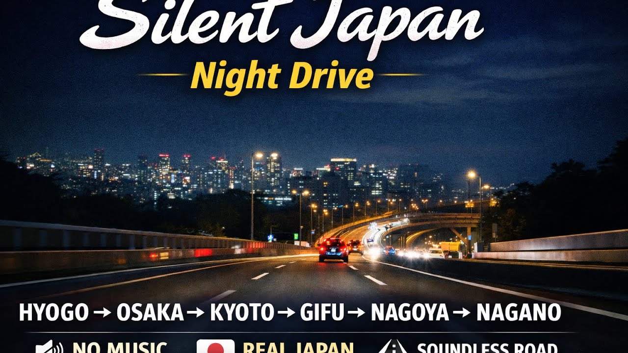 Silent Japan Night Drive 